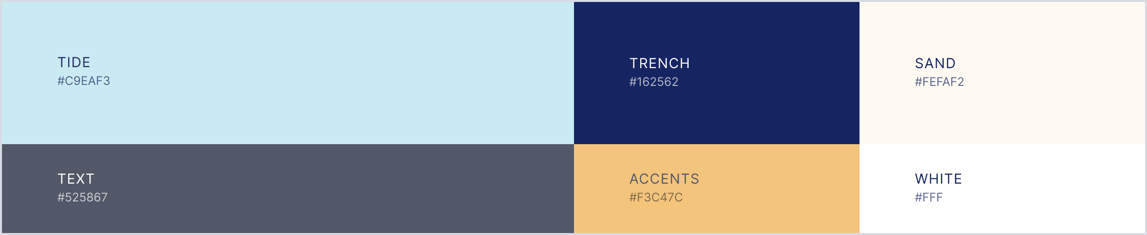 primary color palette